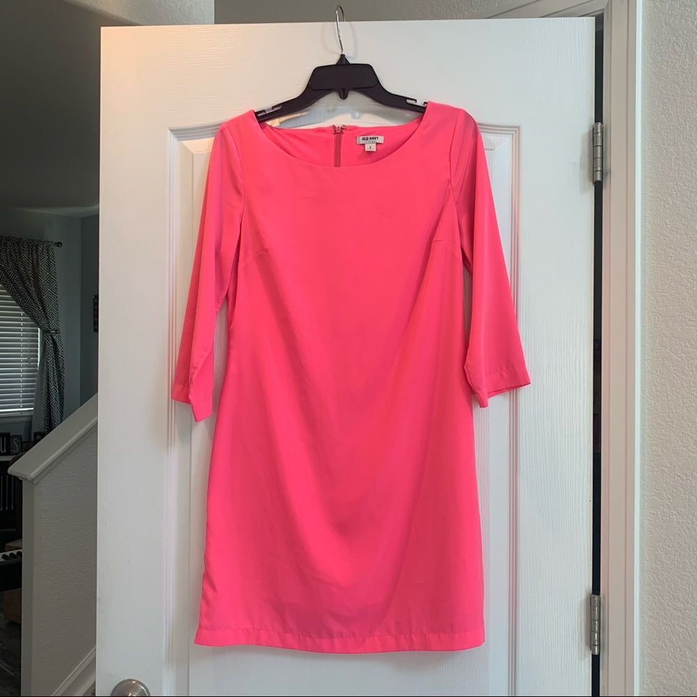 Bright pink S Old Navy dress